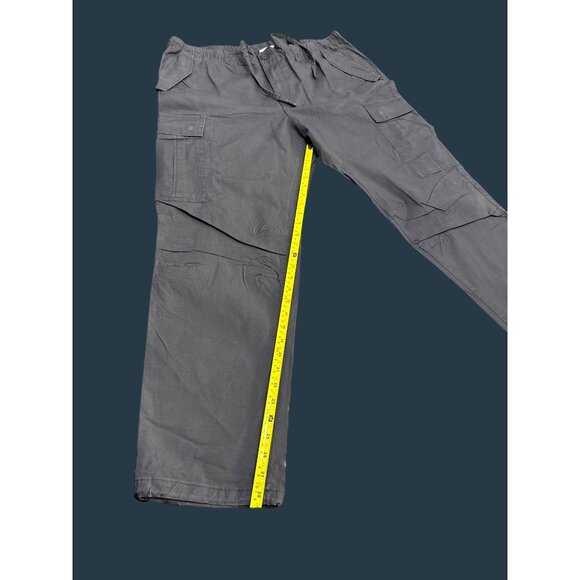 H&M Mens Regular Fit Cargo Pants XXL Gray - Picture 6 of 7